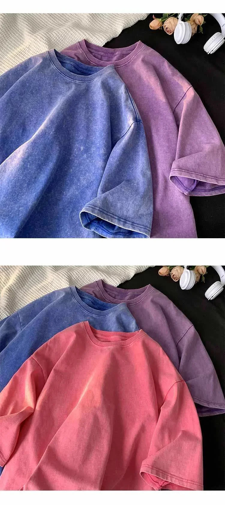 Oversized Acid Washed Y2K Luxury