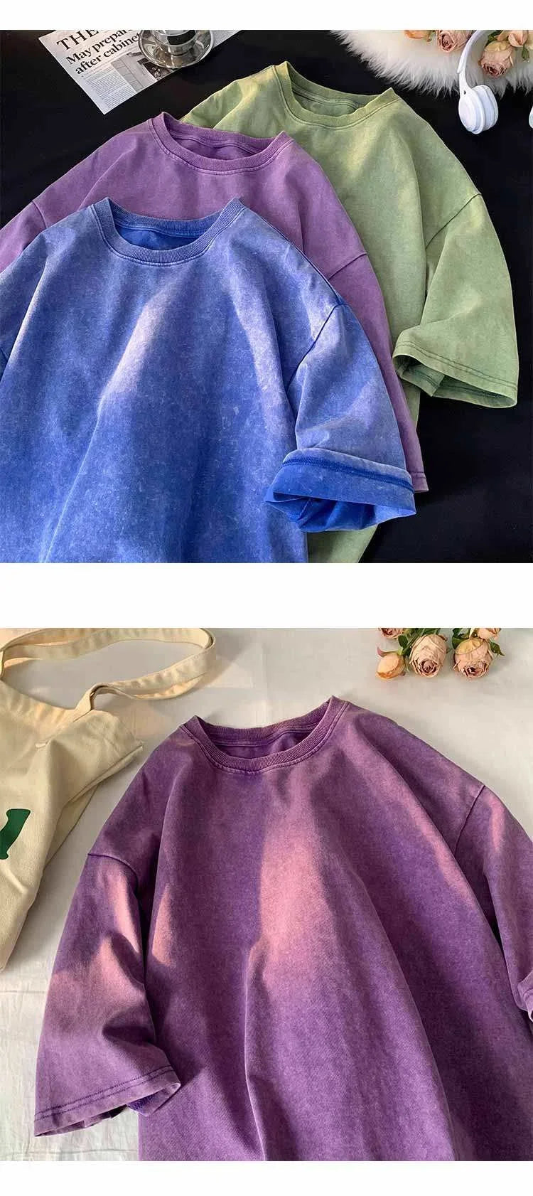 Oversized Acid Washed Y2K Luxury